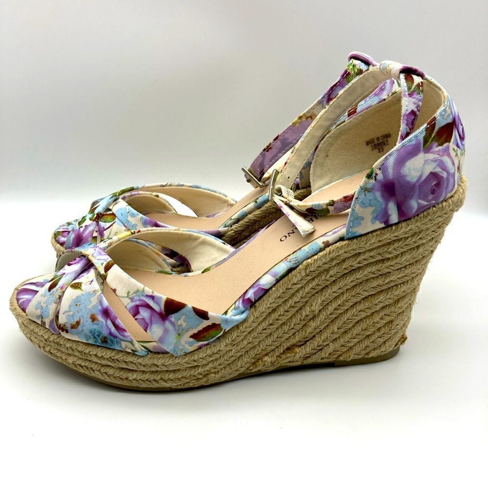 Christian Siriano Espadrille Wedge Sandals Size 8 NWOT - Picture 2 of 10